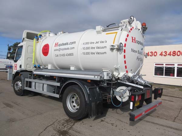 Ref: 27 - 2018 DAF Euro 6 With New Vacuum Tanker For Sale